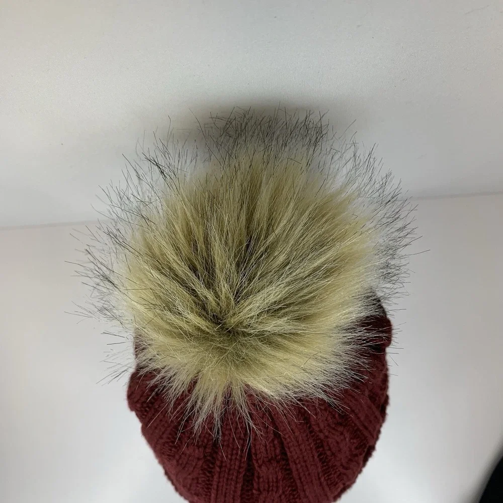 TSU Texas Southern University Toboggan Beanie OSFM Winter Pom Knit Hat Cap